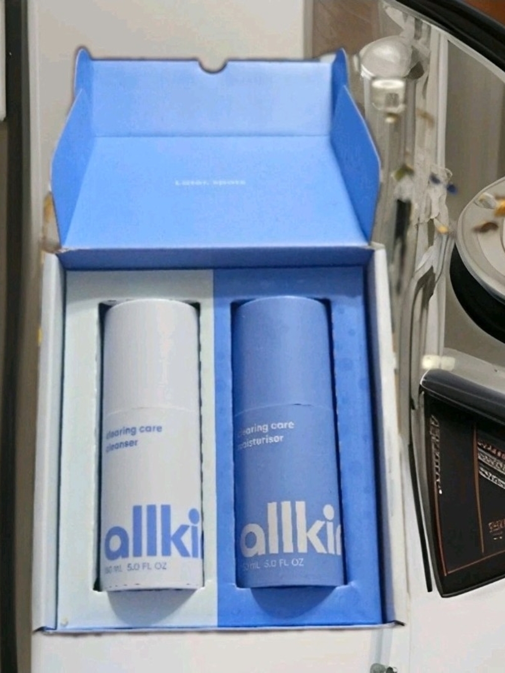 allkinds Everyday Clearing Care Kit Acne Face Set Salicylic Acid Cleanser+Moist